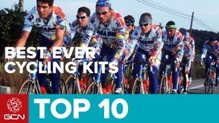 Top 10 Best Pro Cycling Kits Ever [upl. by Nosauq477]