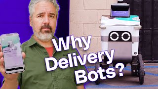 The secret behind these autonomous delivery robots [upl. by Eelarat]