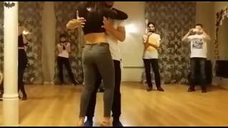 Bachata Workshop Studio Tańca Anna Kowalska 29102016 Szczecin Poland [upl. by Ecraep633]