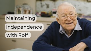 Prestige Inhome Care client Rolf shares what it means to be able to remain in his own home [upl. by Koeninger]