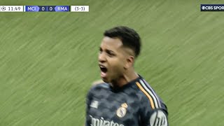 Rodrygo Goal vs Man City  Man City vs Real Madrid [upl. by Edwyna]