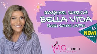 Raquel Welch BELLA VIDA  NEW WIG STYLE 2023  FEATURING THE NEW LUXLITE CAP  SS ICED CAFE LATTE [upl. by Balthazar258]