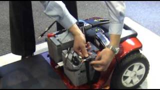 How to change mobility scooter batteries [upl. by Verne275]