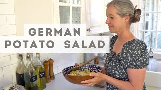 How To Make an OldFashioned Hot German Potato Salad [upl. by Chiquia669]