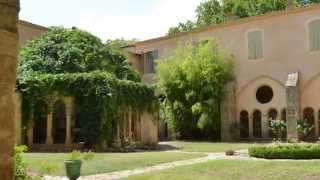 Abbaye de Valmagne  Villeveyrac  pays de Thau  Hérault  LanguedocRoussillon  sud de la France [upl. by Irtimd]