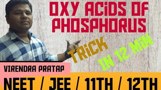 OXY ACIDS OF PHOSPHOROUS [upl. by Tigirb]