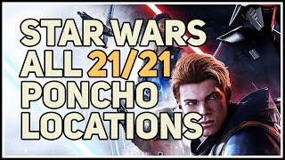 All Poncho Material Locations Star Wars Jedi Fallen Order [upl. by Kutchins764]