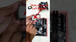 installing a Intel CPU into an Zebronics motherboard shorts [upl. by Kellda]