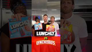 Lunchly ✅ vs Lunchables ❌ lunchly feastables drinkprime [upl. by Asemaj]