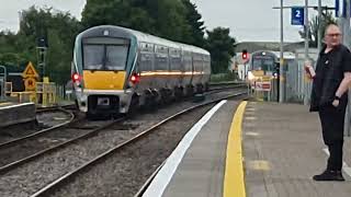 Trains At Portlaoise 170724 [upl. by Supmart]