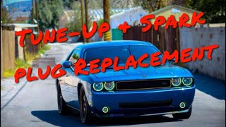 2019 Dodge Challenger V6 36L Tuneup Spark plug and Coil pack Replacement [upl. by Elleunamme]