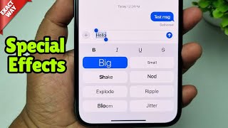 How To Edit Text Messages With Special Effects on iOS 18 [upl. by Iand]