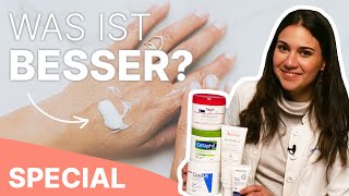 Ärztin vergleicht Apotheken Produkte – Was hilft bei trockener Haut🧴 [upl. by Annatnas]