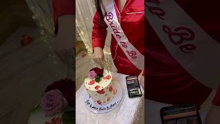 Bachelor party 🥳 meri frnd ki shaadi minivlog shorts youtubeshorts [upl. by Sheffield832]