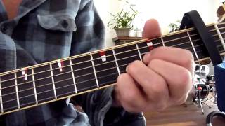 How to play  Kane  Rain down on me  guitar lesson [upl. by Eatnoj345]