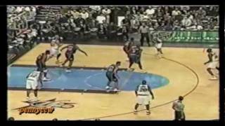 Allen Iverson Highlight vs Knicks 9899 NBA 76ers had a very tough defensive effort back then [upl. by Ahsiat]