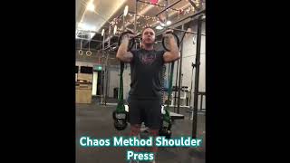 Chaos Method Shoulder Press [upl. by Acirre]