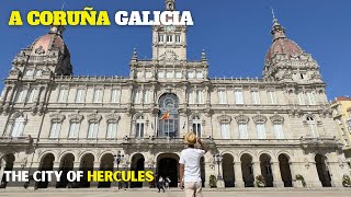 A CORUÑA  One Day Travel In This Northern City Of Galicia Spain [upl. by Catlee936]