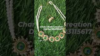 Charu Nath Creationnathjewellerynathmakingmangalsutratrandingvideo adstonenath [upl. by Wicks]