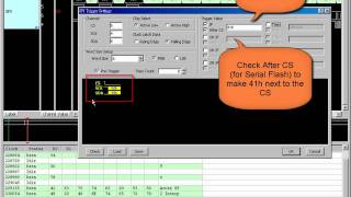 Acute Logic Analyzer  SPI trigger [upl. by Barbette]