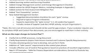 APQP 3rd Edition amp Control Plan 1st Edition [upl. by Anelys]