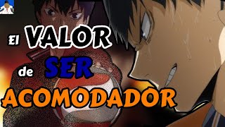 El VALOR de SER ACOMODADOR  Haikyuu [upl. by Ynatterb]