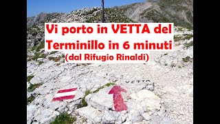 Vi porto in VETTA del Terminillo in 6 minuti dal Rifugio Rinaldi [upl. by Saravat]