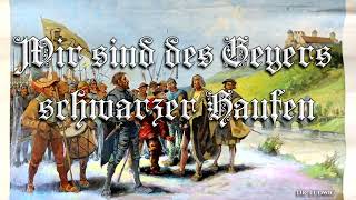 Wir sind des Geyers schwarzer Haufen Landsknecht songEnglish translation [upl. by Aronel]