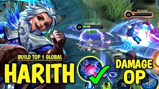 Insane Mythic Battles  Emblem amp Build  Build Top 1 Global Harith  Mlbb SkyReigngaming [upl. by Duwe]