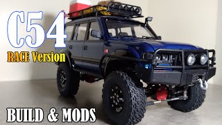 WPL C54 Race Version Build and Mods [upl. by Acirea]