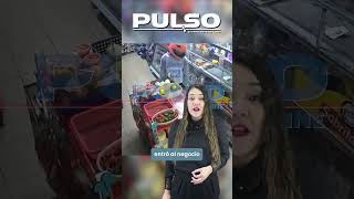 Captan robo a mano armada en tienda de la Aviación shorts noticias slp seguridad pulsoonline [upl. by Sudnak]