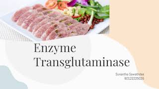 Enzyme Transglutaminase [upl. by Tenahs197]