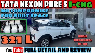 New Tata nexon pure s icng 2024  features detail watch now [upl. by Urson]