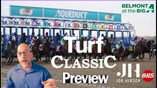 Aqueduct Racing  Joe Hirsch Turf  Preview amp Picks [upl. by Singband648]