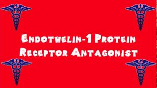 Pronounce Medical Words ― Endothelin―1 Protein Receptor Antagonist [upl. by Annora]