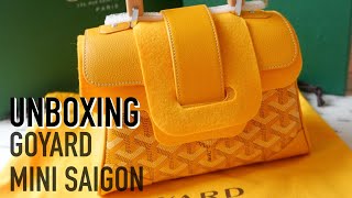 GOYARD Boheme Hobo Bag  UNBOXING [upl. by Martyn]