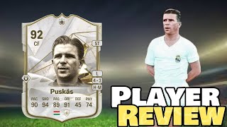 EA FC 24 FERENC PUSKAS 92 PLAYER REVIEW [upl. by Melina882]