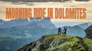 Morning Ride In Dolomites [upl. by Anertal208]