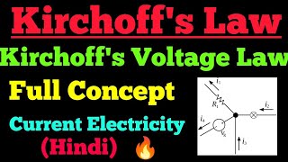 kirchoffs voltage law [upl. by Namzed]