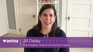 Aetna COVID19 Vaccine Promise  Jill Dailey VP Commercial Product [upl. by Auot]