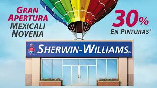 ¡Pinturas SherwinWilliams llega a Mexicali 🌈 [upl. by Danielson]