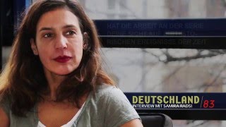 DEUTSCHLAND 83 Regisseurin Samira Radsi im Interview  UFA FICTION [upl. by Merp]