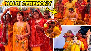 Haldi Special Vlog😍 Haldi mai subne machaya Dhamaal💃 [upl. by Latsirc928]