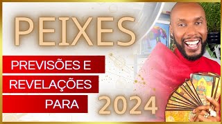 PEIXES 2024 ♓ O ANO DA FOICE VOCÊ VAI CORTAR MUITA COISA  A Imperatriz Tarot [upl. by Alahsal]