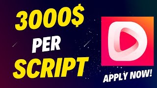 This platform is calling all scriptwriters 3000 for a start Apply now wherever you are Dramabox [upl. by Lenard471]