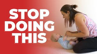 Stop Pulling Babies into Sitting Do these 4 Baby Activities Instead Newborn Activities [upl. by Granoff]