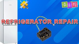 Refrigerator does not turn on  Start relay repair 6SP9029 [upl. by Yssak]