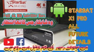 starsat sr x1 pro 4k  All Future Detail video Review  2024 [upl. by Barrett]