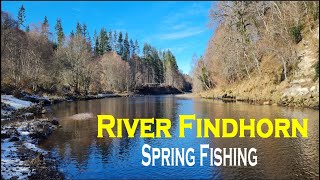 SALMON FISHING  River Findhorn  Spring  Scotland  2023 [upl. by Golliner]