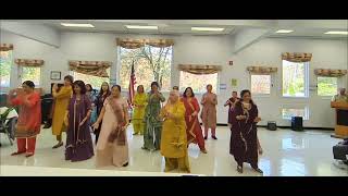 Diwali dance by Senior Citizens at West Windsor Senior Center NJ [upl. by Esli]